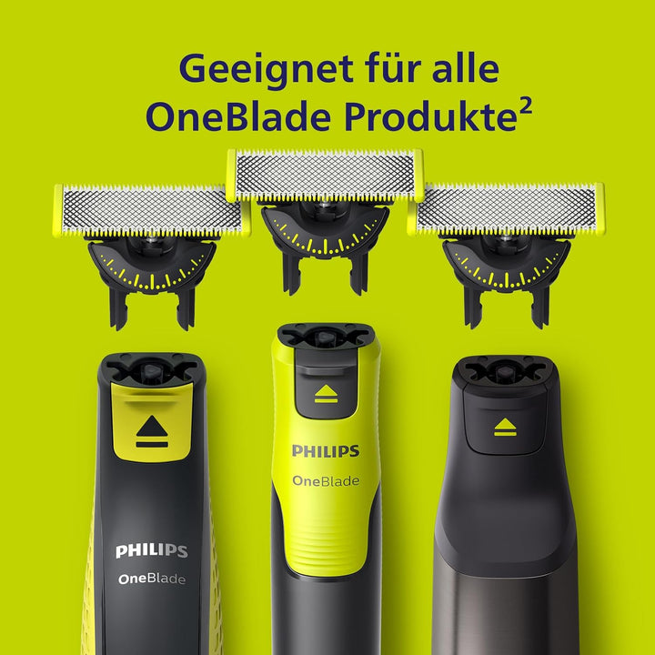 Philips Original OneBlade 360 Authentische Ersatzklingen für Gesicht/Körper Kit, für OneBlade Elektr