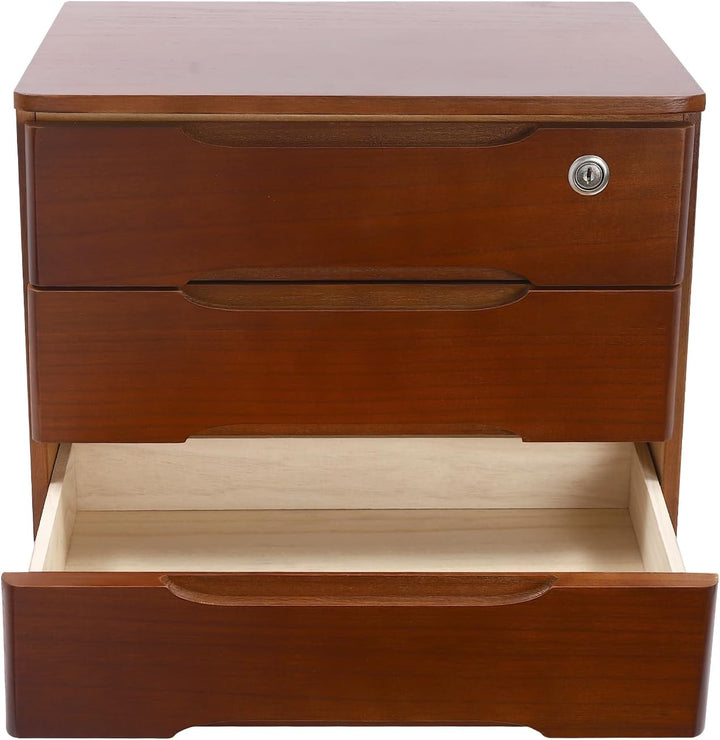 3 Schicht Desktop Storage Box, Desktop Storage Box mit abschliessbarer Schublade, Bürobedarf Schubla