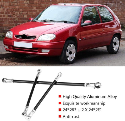 KIMISS 3Pcs Aluminiumlegierung Car Shift Schaltgestänge für 106 1991-2003 1994-2004