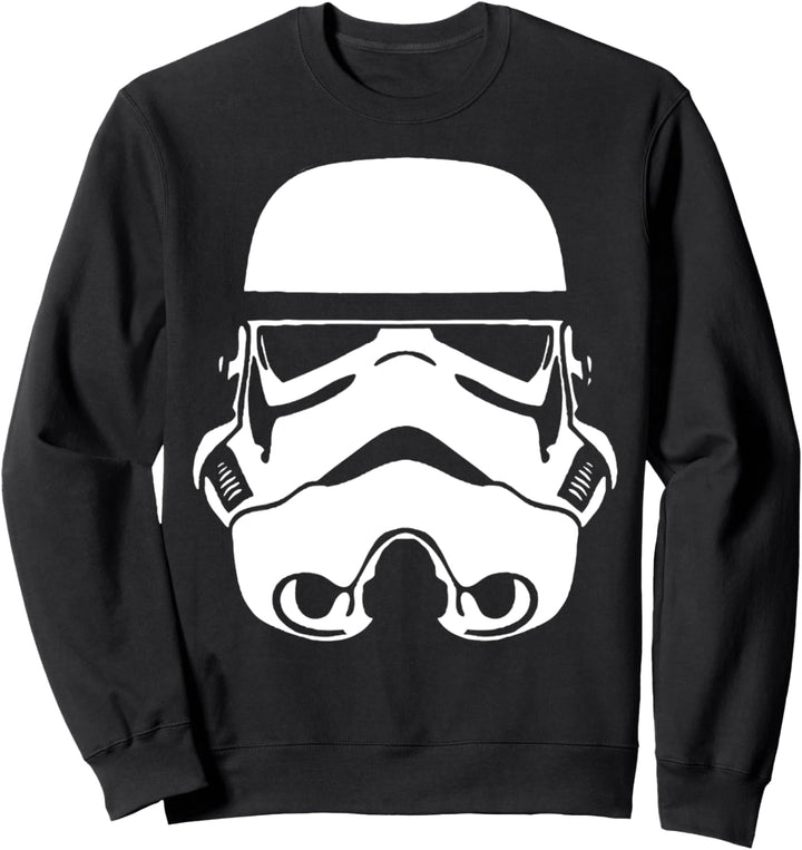 Star Wars Trooper Simple Helmet Portrait Sweatshirt