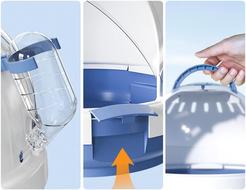 Hamster-Transportkäfig, tragbarer Mäuse-Reisekoffer, Kunststoff-Kleintier-Transportkäfig, Ratten-Tra