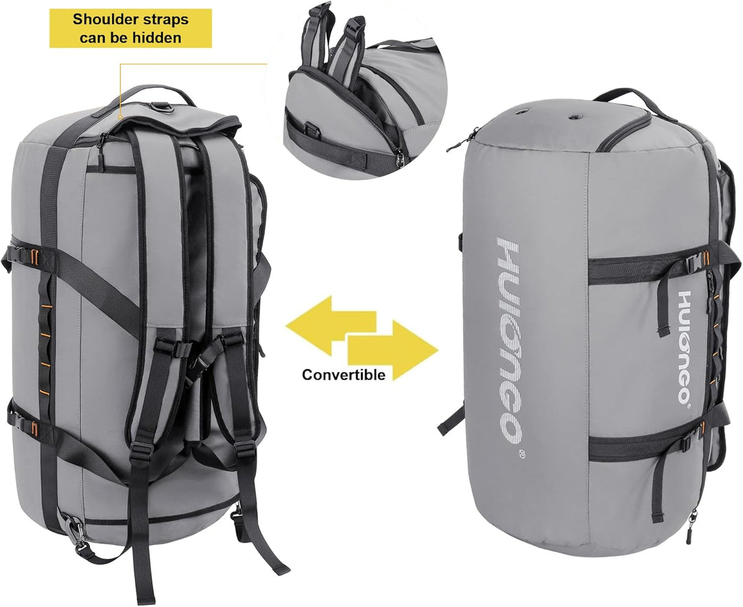 Hulongo Sporttasche Herren Damen 40L Reisetasche Klein für Kurztrips Weekender Gym Tasche mit Schuhf