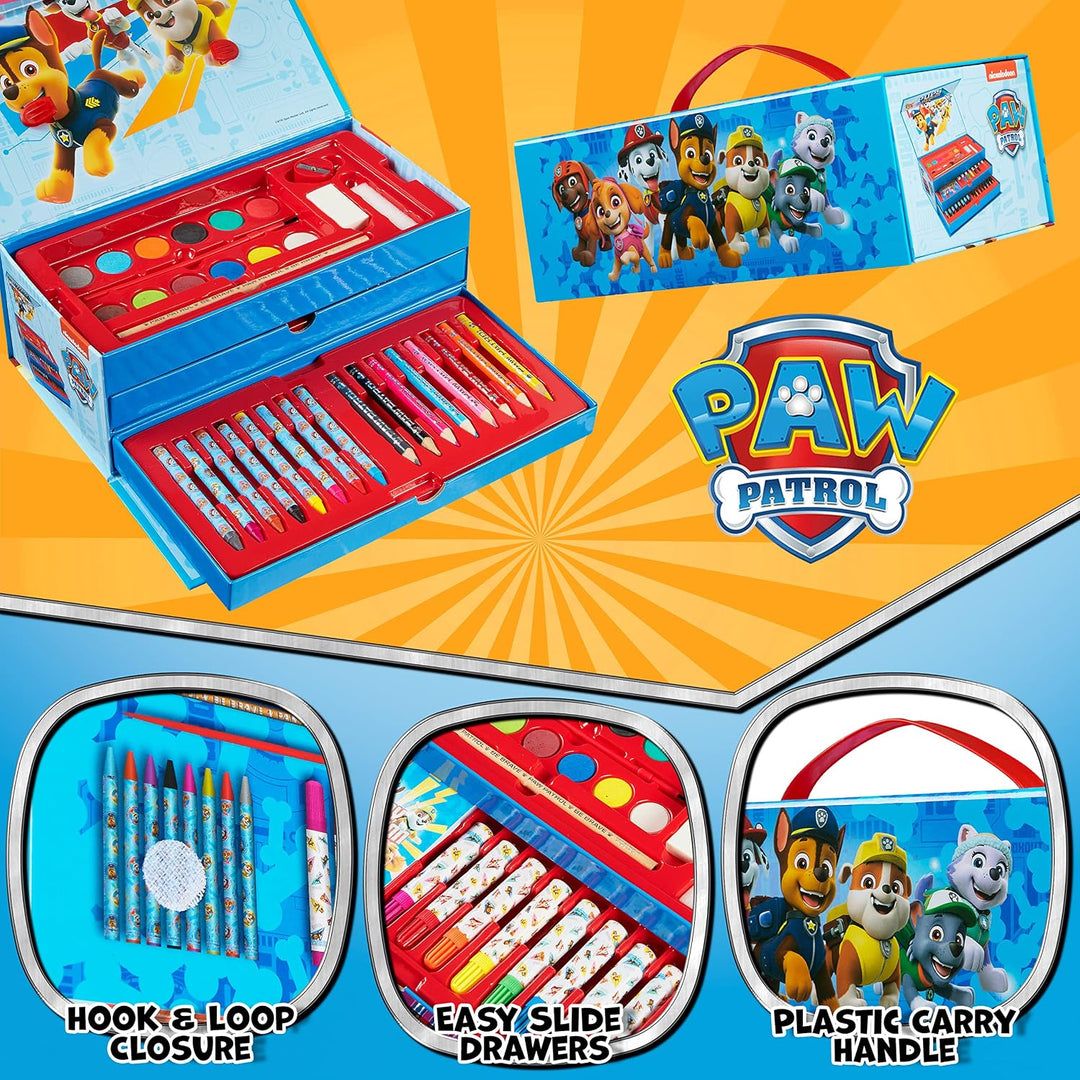 PAW PATROL Malkoffer, Malset für Kinder (Mehrfarbig), Mehrfarbig