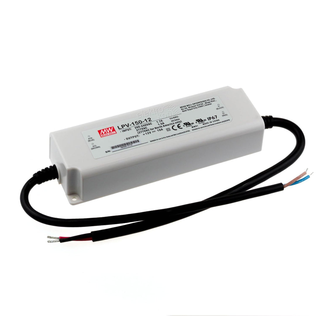 Mean Well LPV-150-12 AC-DC-LED-Treiber, konstante Spannung, LPV-150-12