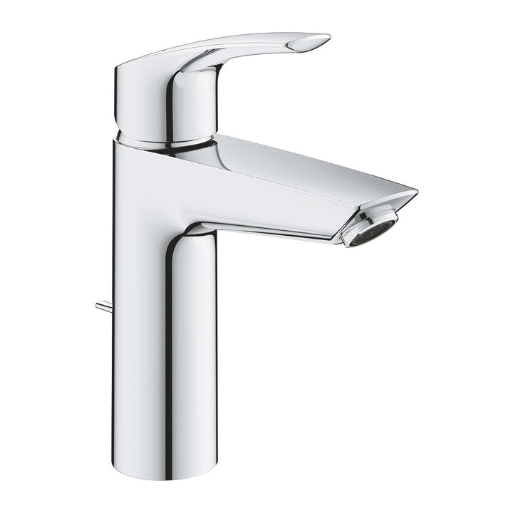 GROHE Einhand-WTbatterie EUROSMART DN 15 MSize Zugst-Ablaufgarn. 1 1/4Zoll chr