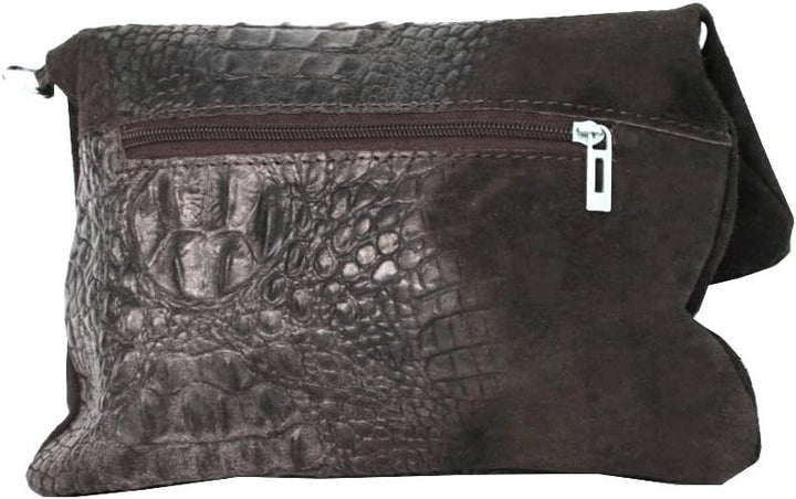 Damen Umhängetasche,Tasche klein, Schultertasche, Cross Body, Leder Clutch echtes Leder, Handtasche