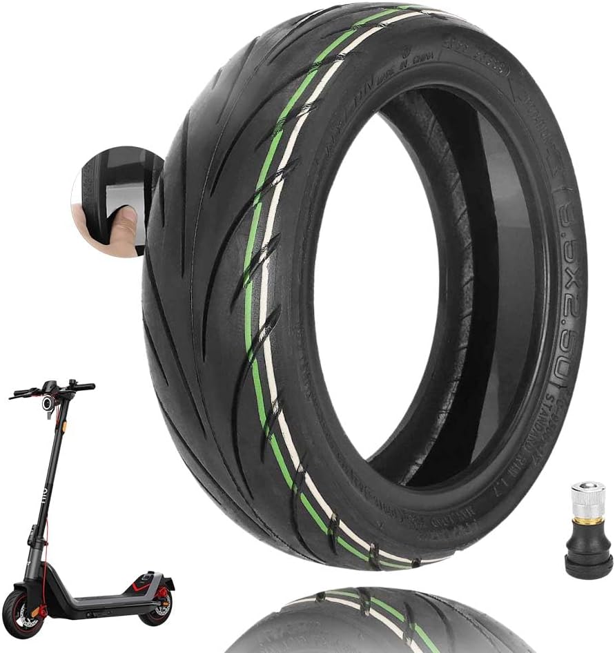 9,5 x 2,50 Selbstreparierende Reifen für NIU KQi3 Sports/Pro/Max Elektroroller, 9,5 Zoll Tubeless Re