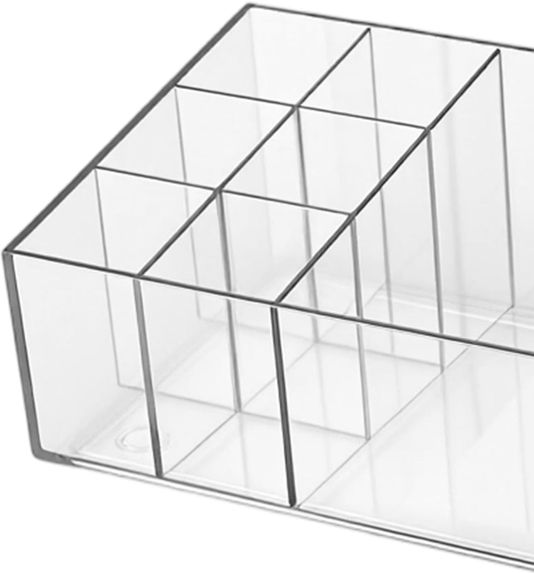 4 Stück Stapelbare Kosmetik Organizer, Badezimmer Organizer mit Schubladen, Make Up Organizer für Ko