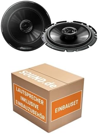 VW Bus T5 Front - Lautsprecher Boxen Pioneer TS-G1720F - 16,5cm 2-Wege Koax Koaxiallautsprecher Auto