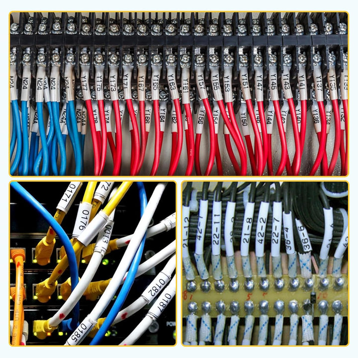 Pristar 3x Kompatibel mit Brother P-touch Schrumpfschläuche HSe-251 HSe251 HS251 HS-251 Schriftband