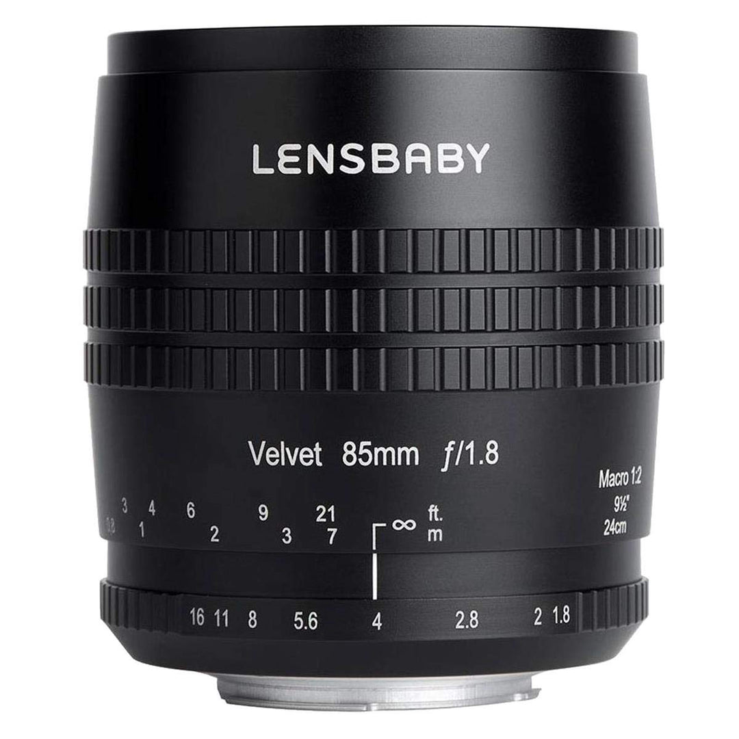 Lensbaby - Velvet 85 - für Sony E - Weich und samtig - Perfekt für Makro und Porträts - Glüheffekt S
