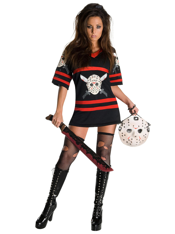 Rubie's Official Ladies Miss Jason Voorhees Freitag der 13., Erwachsenen Kostüm - X-small. XS, XS
