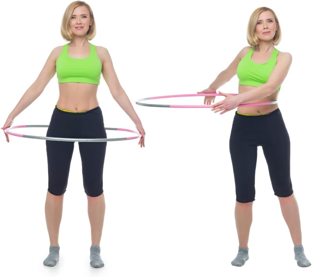 Hula-Hoop-Reifen mit 6-8 Elementen für Kinder und Erwachsene - zum Abnehmen oder Fitness, Sport für