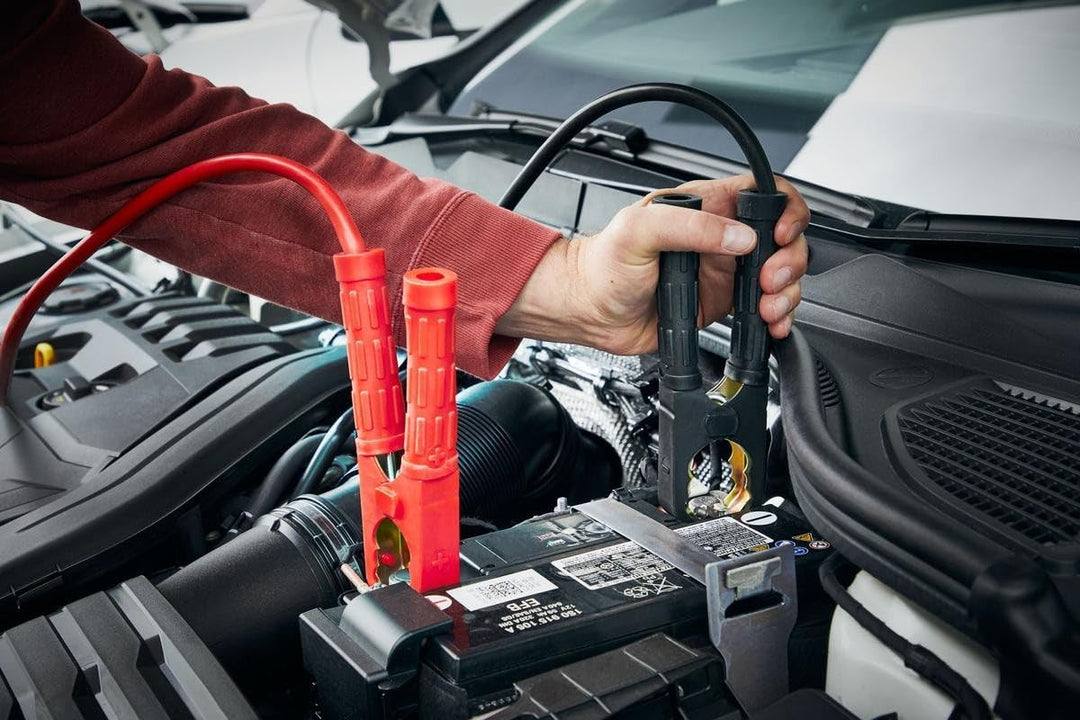 OSRAM STARTER CABLE 700A, Starthilfekabel für Benzin- & Dieselmotoren, 12/24V, OSC250A, Überbrückung