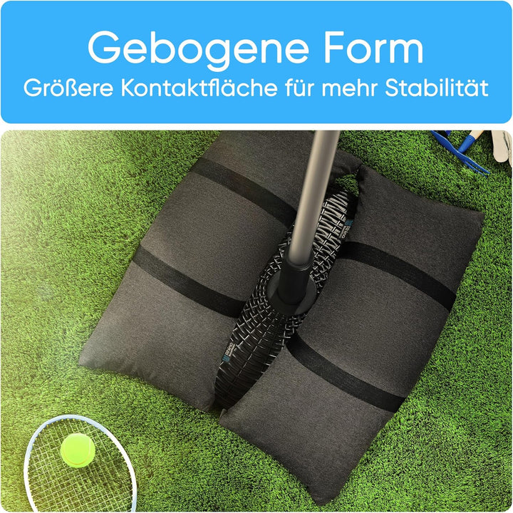 Rhino BaseMate Schirm-Basisgewichte für den Aussenbereich, befüllbare Sandsäcke,4 Sandsackgewichte f