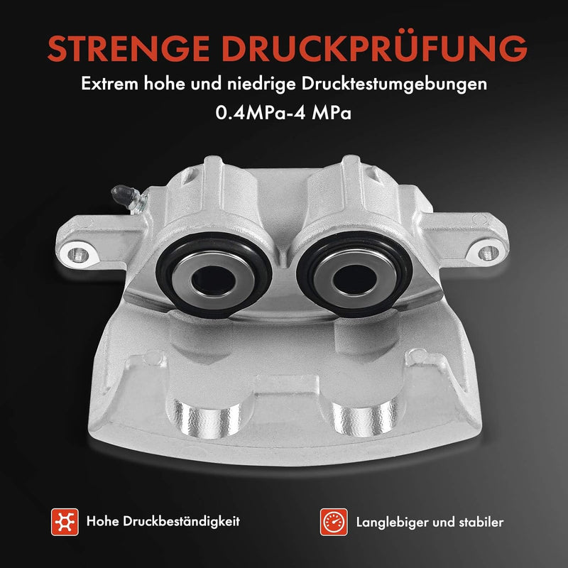 Frankberg Bremssattel Bremszange ohne Halter Vorne Rechts Kompatibel mit Delica/Space Gear 2.0L 2.4L