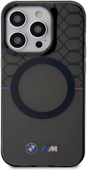 BMW BMHMP14XHGPK hülle für iPhone 14 Pro Max 6.7" grau hardcase Pattern