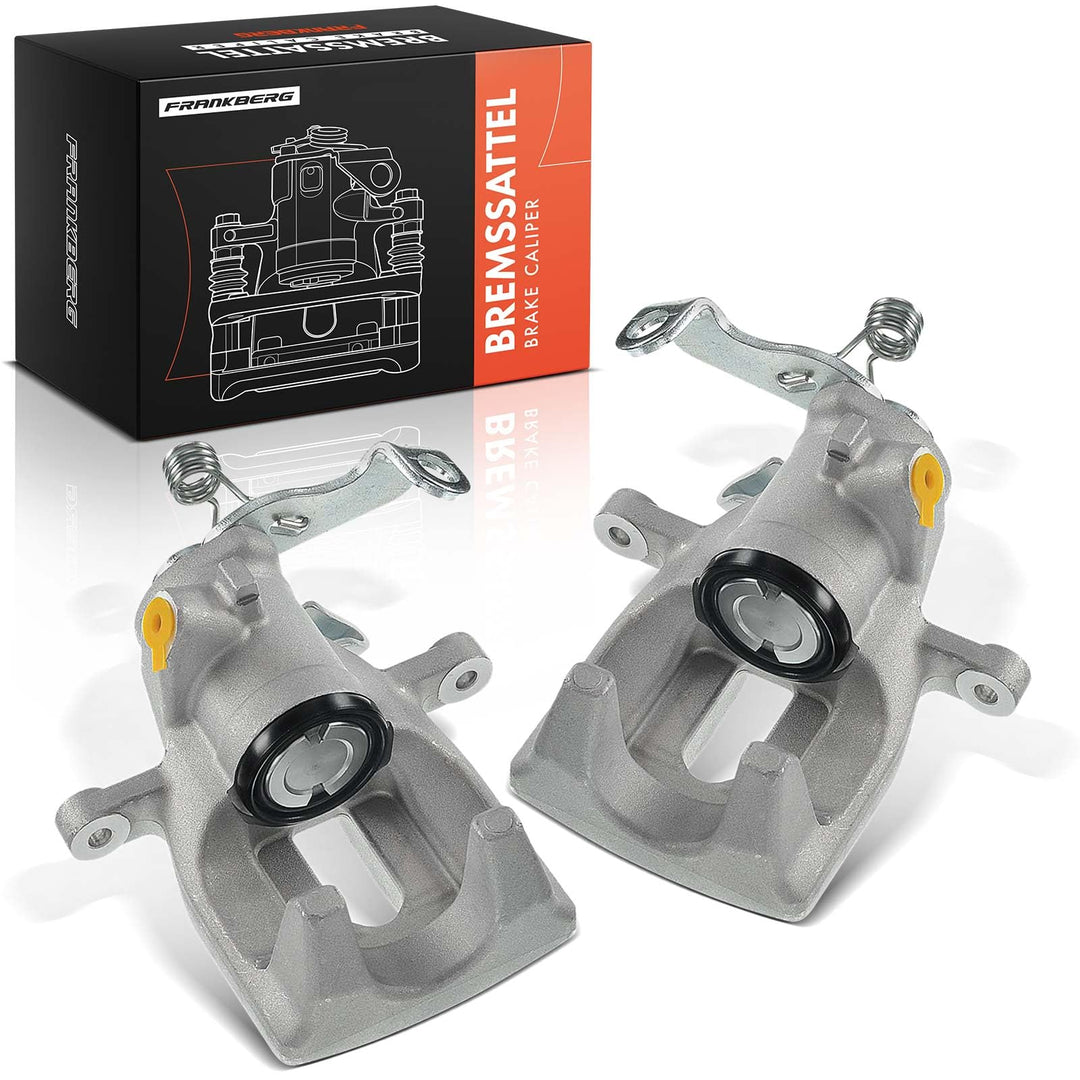 Frankberg 2x Bremssattel Bremszange Hinen Links Rechts Kompatibel mit C4 II B7 2009-2021 DS4 2011-20