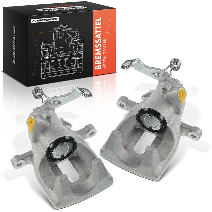 Frankberg 2x Bremssattel Bremszange Hinen Links Rechts Kompatibel mit C4 II B7 2009-2021 DS4 2011-20