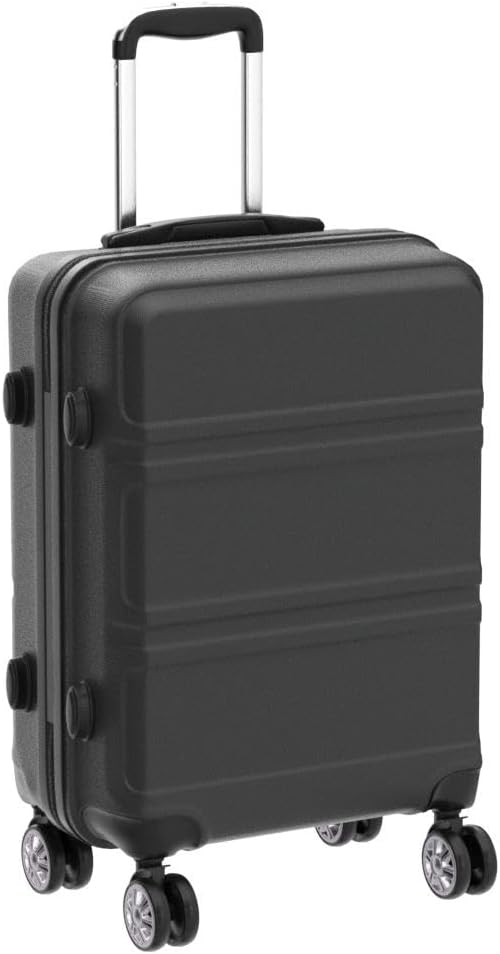 KONO Koffer Trolley Reisekoffer XL (74cm) Grau, XL (74cm) Grau
