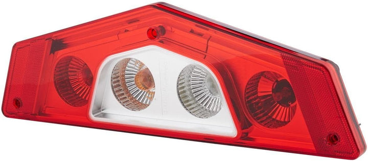 HELLA - Heckleuchte - Caraluna X - Glühlampe - 12V - Einbau/geschraubt - Lichtscheibenfarbe: rot/gla