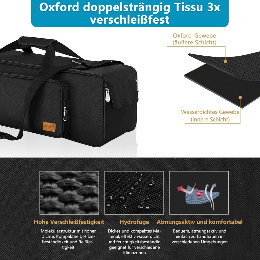 OUUTMEE Multifunktionale Stativtasche Robuste Stativ-Tragetasche mit Griff für Lichter, Lautsprecher