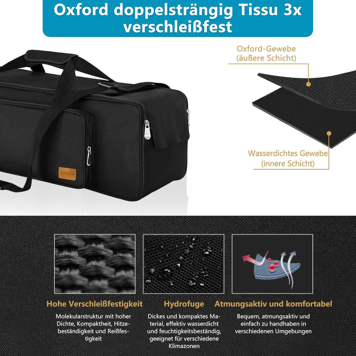 OUUTMEE Multifunktionale Stativtasche Robuste Stativ-Tragetasche mit Griff für Lichter, Lautsprecher