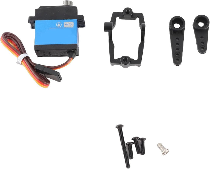 Digitales Servo, 7 Kg Schaltgetriebe Wasserdichtes Servo für Traxxas 1/18 TRX4M RC Ferngesteuertes A