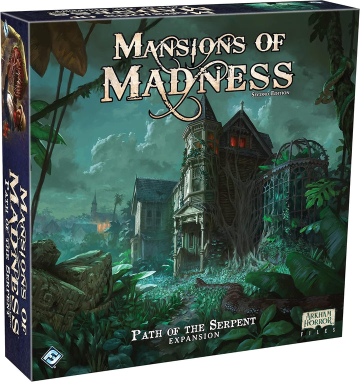 Fantasy Flight Games FFGMAD28 Mansions of Madness 2nd Edition: Path of The Serpent Expansion, Mixed