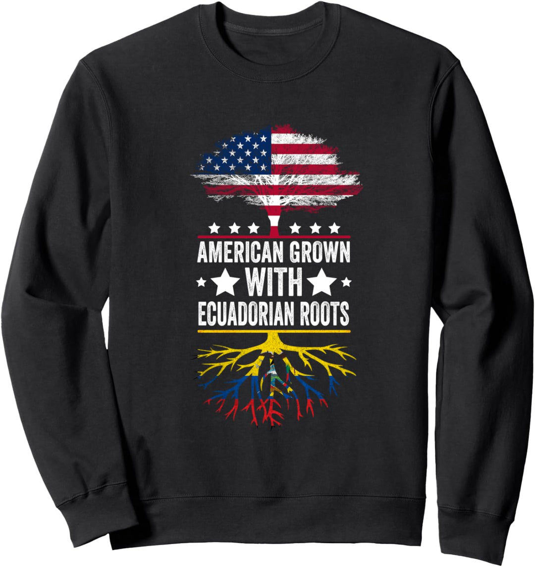 Ecuador Pride Amerikaner mit ecuadorianischen Wurzeln Sweatshirt