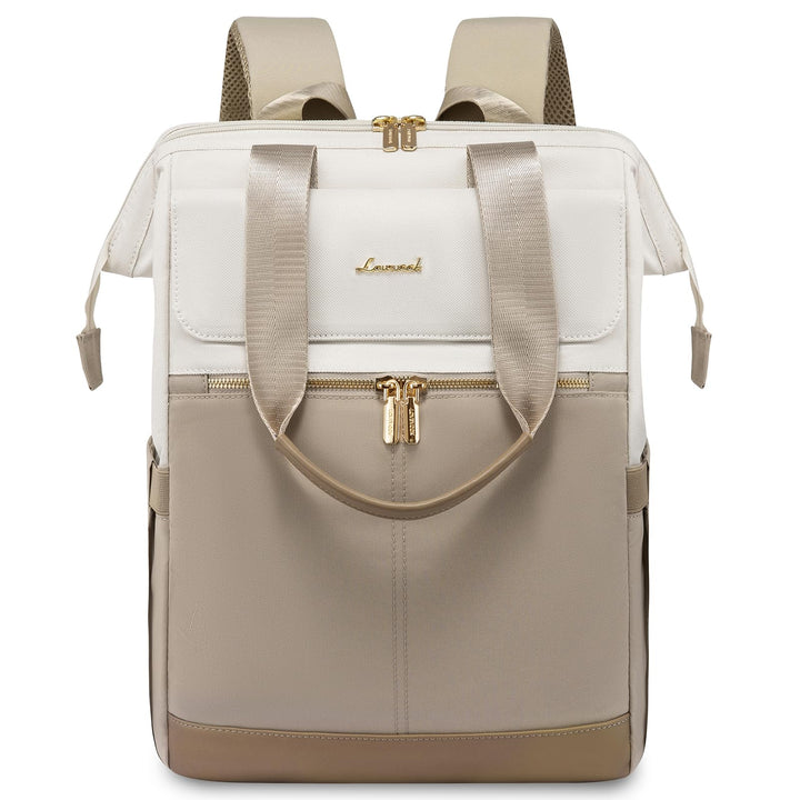 LOVEVOOK Rucksack Damen, Laptop Schulrucksack Wasserdicht, Schultasche Teenager Backpack Women Elega