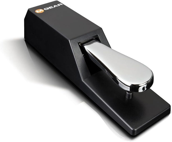 M-Audio EX-P - Expression-Fusspedal - schwarz & M-Audio SP-2 - Universal Sustain Pedal mit Piano Sty
