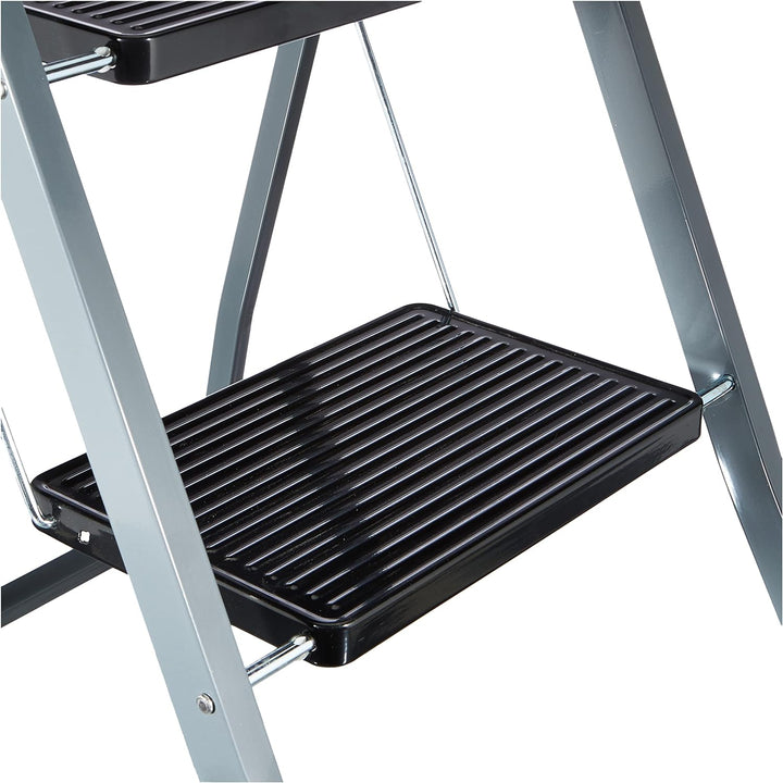 Metaltex PIRENEO Klappleiter, 2-stufig, einzeln, 47x53x83 cm