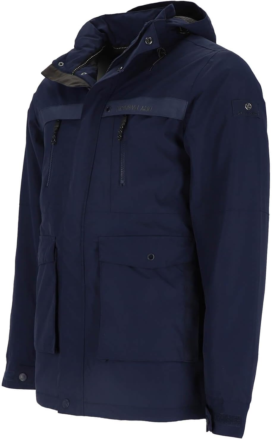 Herren Funktionsparka Aalborg gefüttert - Funktionsjacke Winterjacke wind- und wasserdicht, Navy