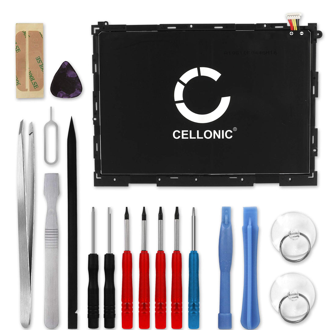 CELLONIC® Ersatz Akku EB-BT550ABA für Samsung Galaxy Tab A 9.7 (SM-T550 / SM-T555) 6000mAh + Werkzeu