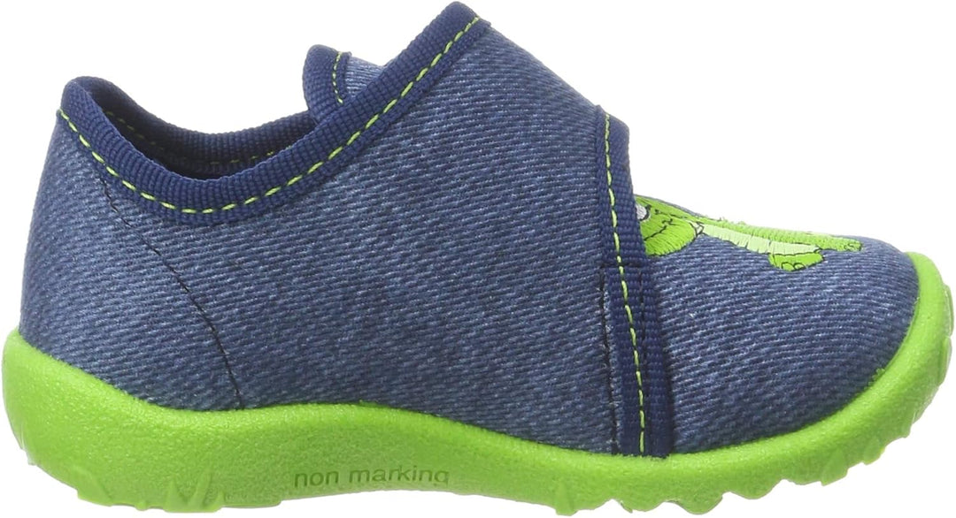 Superfit Jungen Spotty Niedrige Hausschuhe 18 EU Blau 8000 40, 18 EU Blau 8000 40