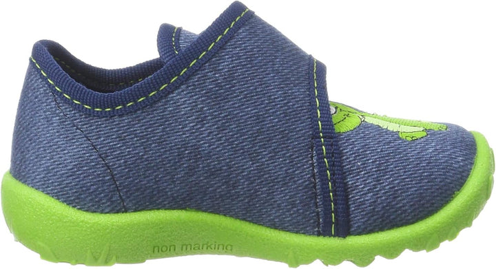 Superfit Jungen Spotty Niedrige Hausschuhe 18 EU Blau 8000 40, 18 EU Blau 8000 40