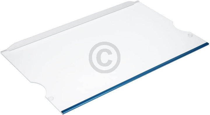 Glasplatte kompatibel mit LIEBHERR 7276312 480x305mm mit Leisten für Kühlschrank