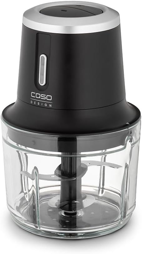 CASO Chop & Go – kabelloser Design Zerkleinerer mit 4 Edelstahlklingen, flexibel und überall einsatz