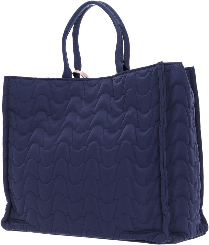 Coccinelle Never Without Bag Nylon Matelasse Handbag Mirtillo/Mirtil