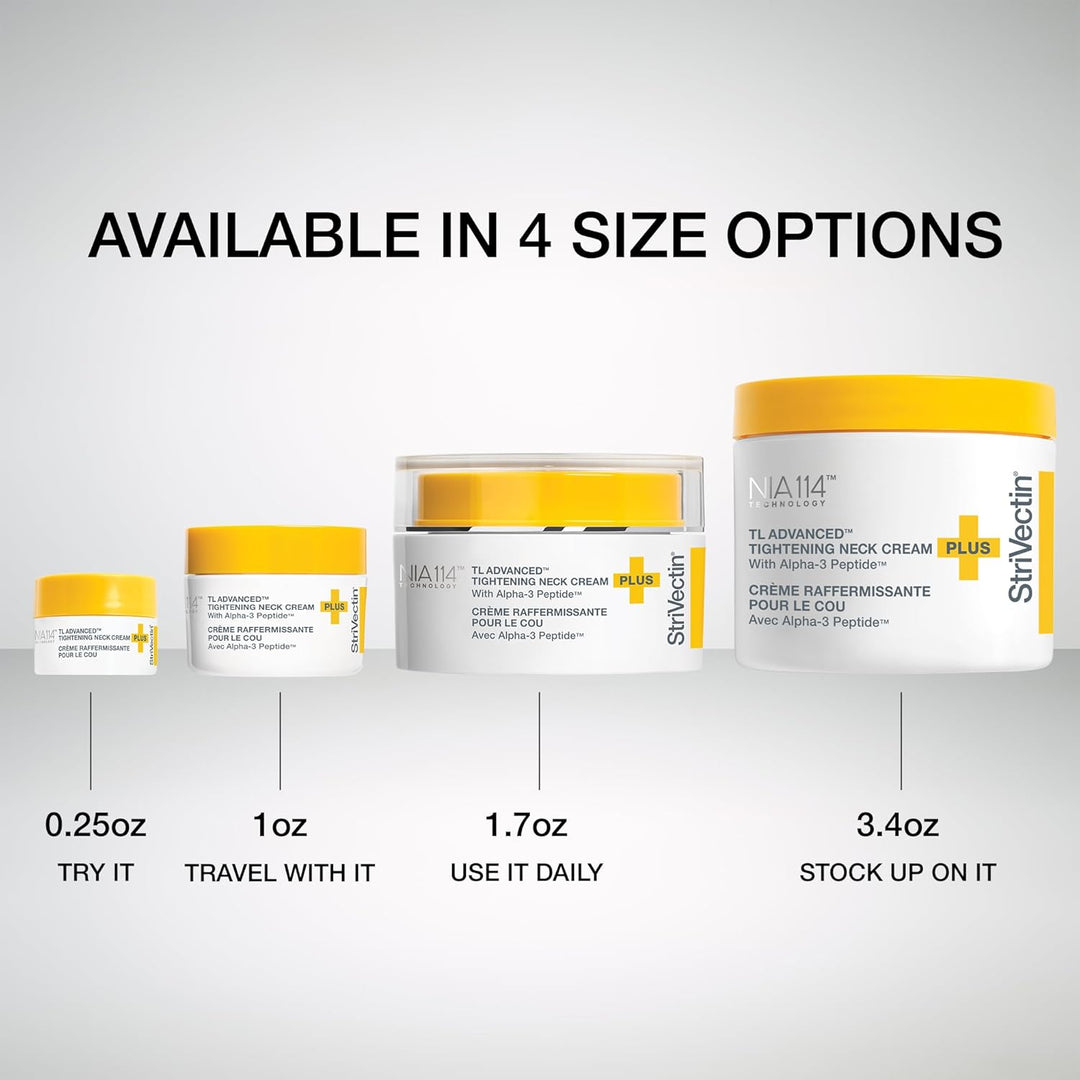 StriVectin TL Advanced™ Tightening Neck Cream PLUS, 1.0 oz for Tightening and Firming Neck & Décolle