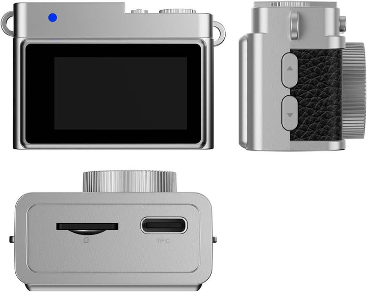 Easypix MiniPro XS1 • Echte Digitalkamera im Miniaturformat • Stylische Retro-Mini-Kamera für Fotos