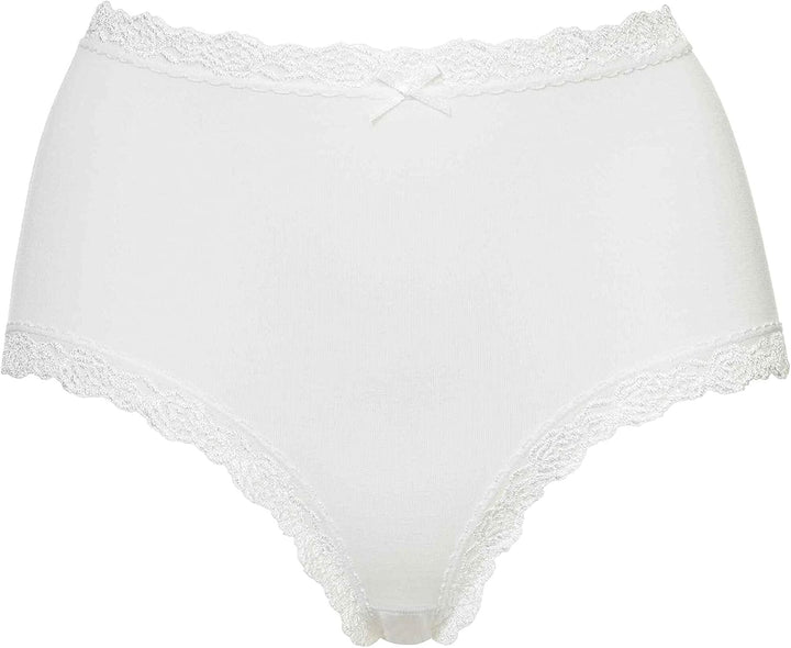Nina von C. Damen-Taillenslip 3er-Pack Modal Weiss 38, Weiß 38