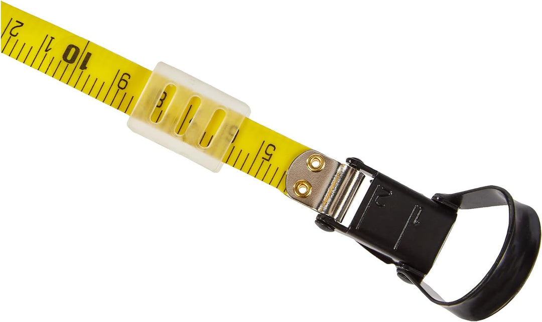 Stanley Rahmenbandmass Power Winder Fiberglas (60 m Länge, ergonomisch, Genauigkeitsklasse III) 2-34