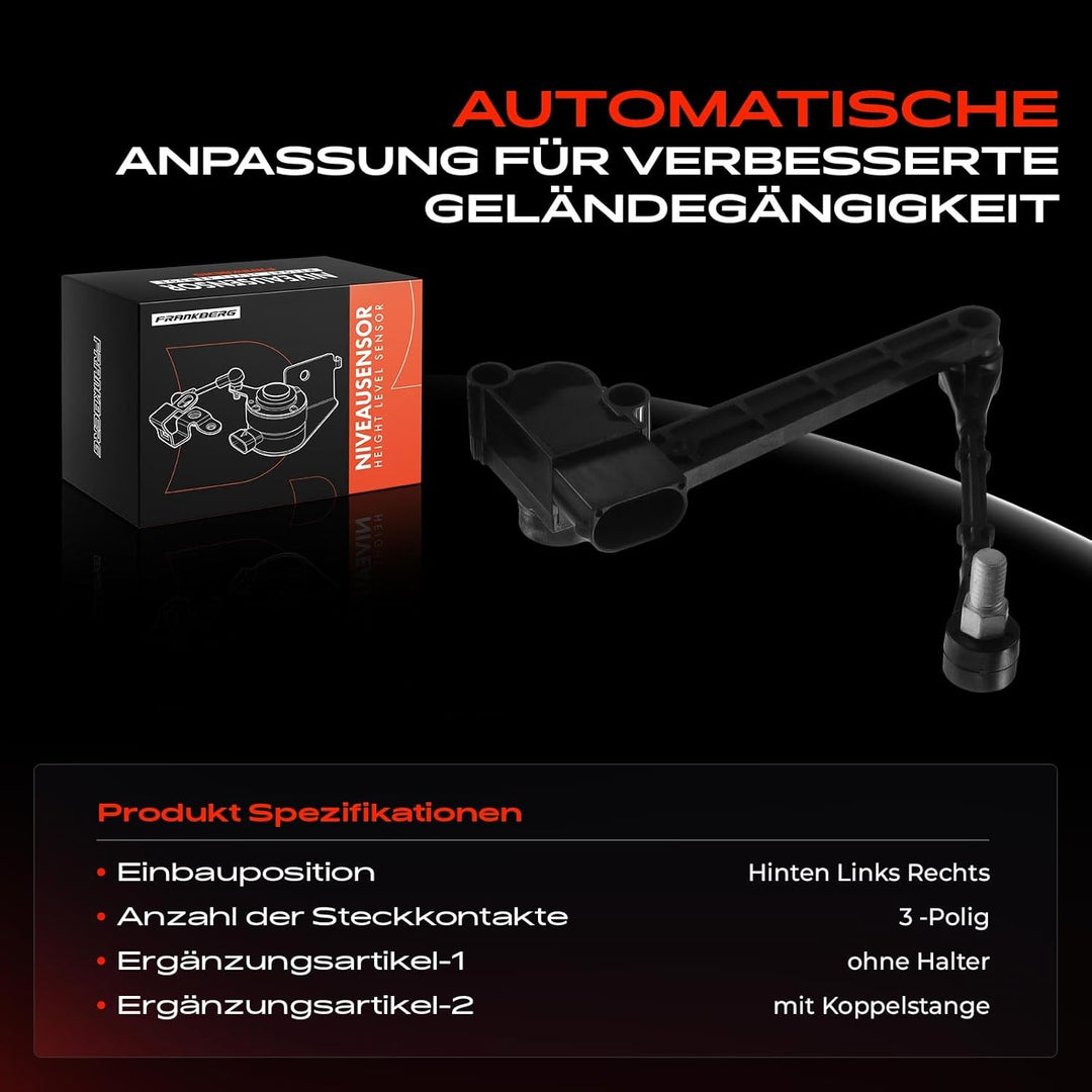 Höhensensor Niveauregulierung hinten links für R-o-v-e-r III LM LM_ IV LG 2002-2018 LR020628