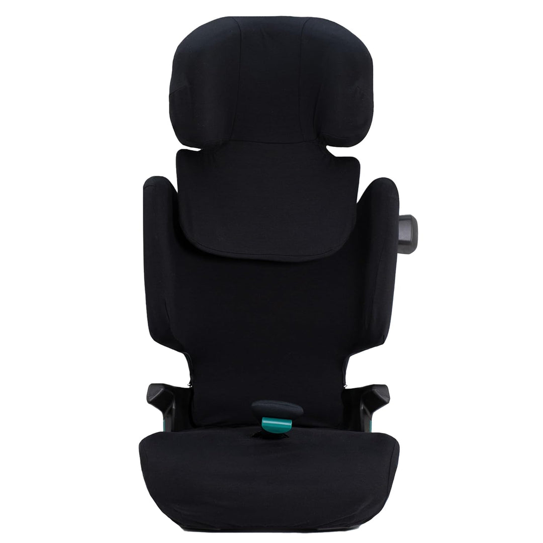 JYOKO Kids Bezug kompatibel mit Britax Romer Kidfix, aus Baumwolle (Romer Kidfix I-Size, Black Serie