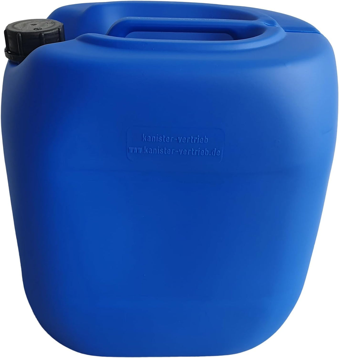 kanister-vertrieb® 4 Stück 30 L Kanister Wasserkanister Kunststoffkanister blau DIN61 + 1 Auslaufhah