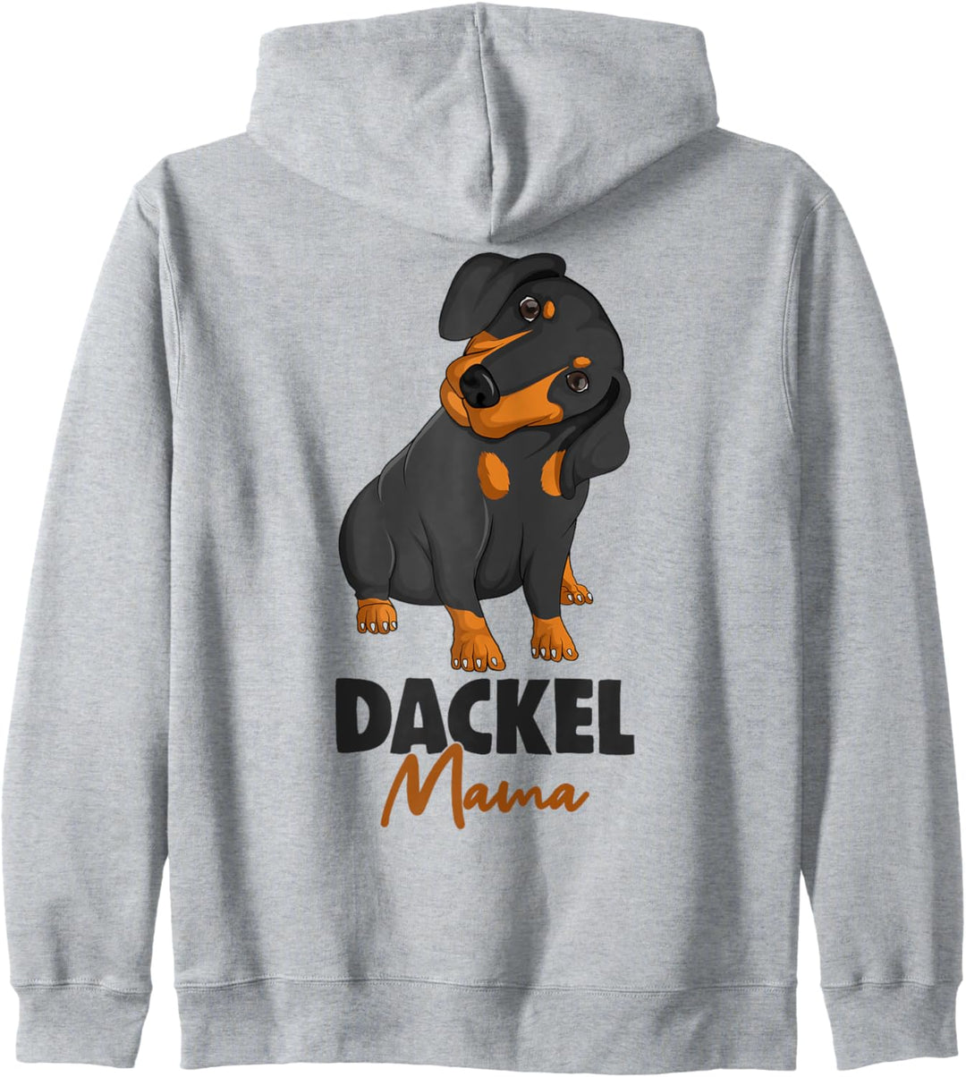 Dackel Mama Dachshund Hunde Damen Kapuzenjacke