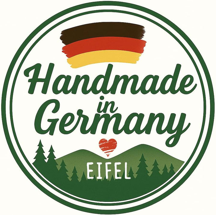 4 Filz Untersetzer Camping personalisiert mit Wunschtext und Motiv, Geschenk für Camper, Wohnwagen D