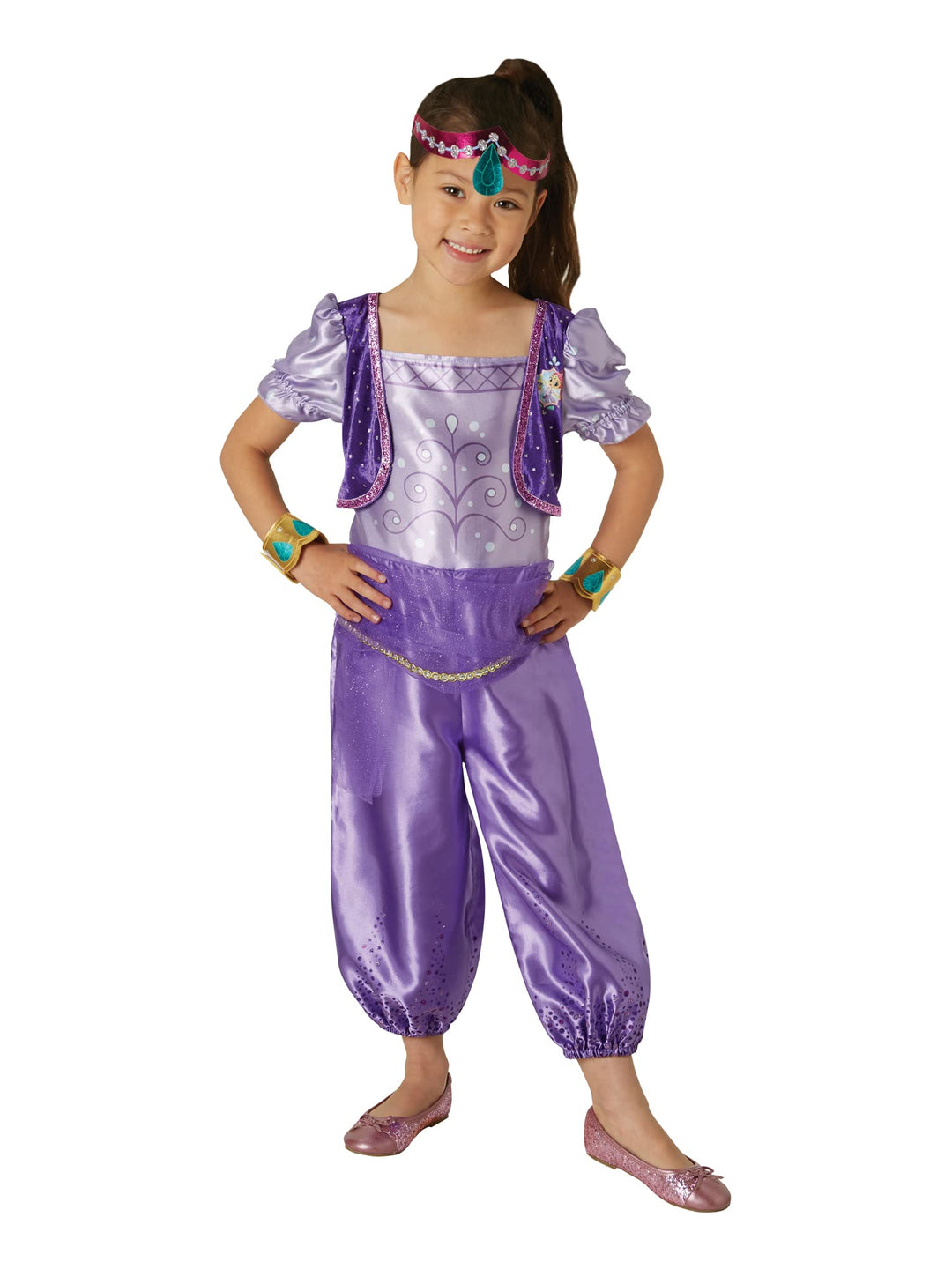 Rubie's offizielles Kinder-Kostüm Shimmer and Shine Small Size 3-4 Jahre, Small Size 3-4 Jahre